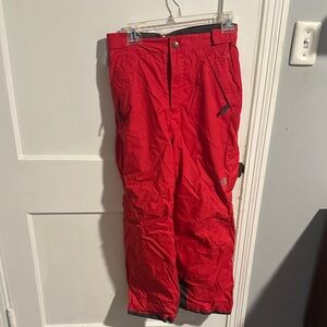 The North Face Boy’s Bright Red ski Pants